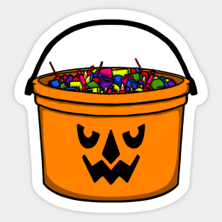 McGoblin Trick or Treat Pail Sticker